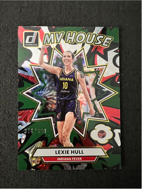 Lexie Hull - 2025 Panini Donruss WNBA - My House - Green Fireworks #346/399
